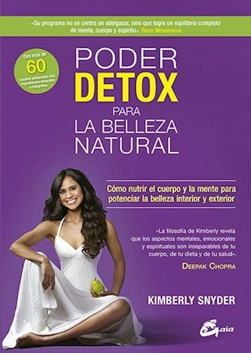Libro Poder Detox Para La Belleza Natural De Nell Kimball