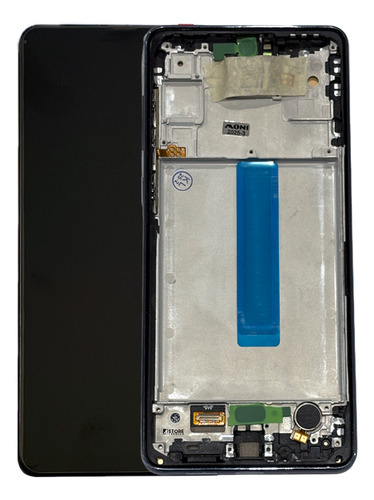 Tela Frontal Display Compativel A73 Com Aro Oled + Pelicula