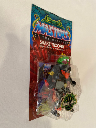 Snake Trooper Snake Men Motu Origins Retro Play Mattel W13 (Usado)