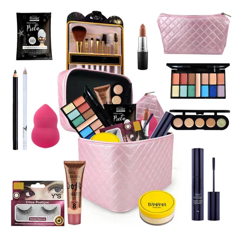 comprar Maleta De Maquiagem Completa Super Completa Bz67
