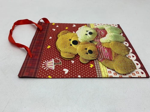 Imagen 4 de 4 de Bolsa Regalo Motivo Osos Grande In. 6749 Salida 0.67 Xavi