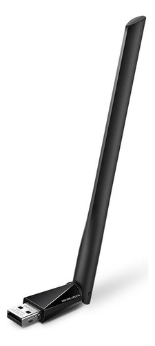 Adaptador Red Usb Mercusys Mu6h Wifi Dualband, 5dbi, 633mbps