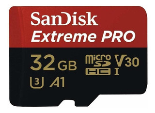 Tarjeta De Memoria Sandisk Extreme Pro Con Adaptador Sd 32gb