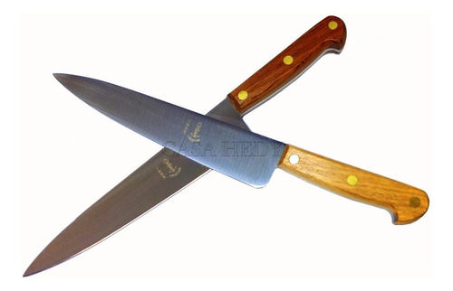 Cuchillo Eskilstuna 364 Hoja 15cm Carbono Cabo Madera +vaina