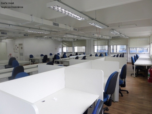 Imagem 11 de 13 de Conjunto Comercial À Venda E Locação Ao Lado Do Shopping Morumbi, Com 415,93 M², 1 Por Andar, Possui Layout Constituído Por Um Salão Aberto Principal E Diversas Salas, Inclusive D - Cc00075 - 688735