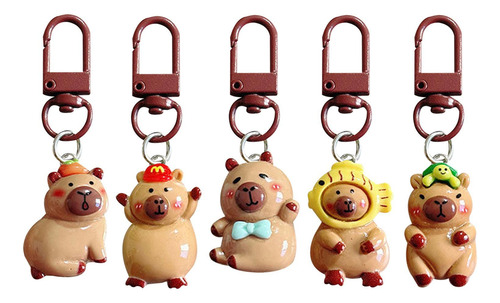 Llavero Del Capybara Llavero Lindo Del Capybara Decoración D