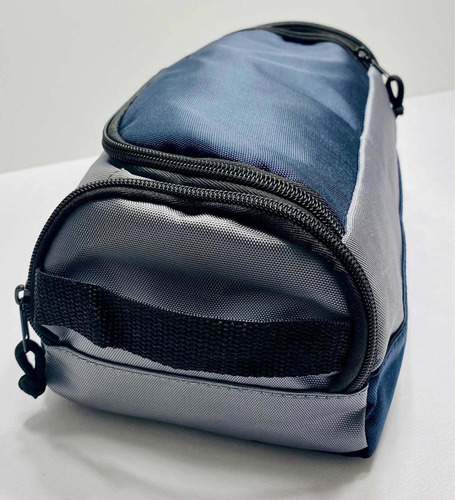 Bolsa De Viaje Columbia Travel Kit Hombre Gris Azul Original