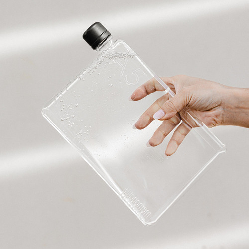 Memobottle A5-750ml - Botella De Agua Delgada Y Plana Diseña