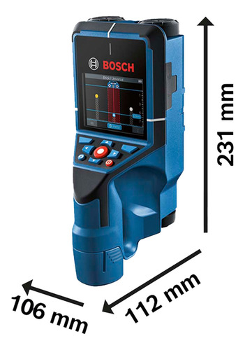 Detector De Materiales Bosch D- Tec 200c 120 Mm.