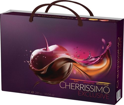 Caja De Bombones Cherrissimo En Bolsa Cerezas Y Licores