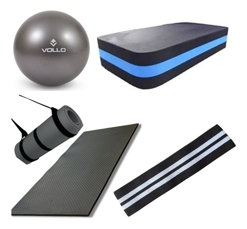 Studio Pilates Overball  Mat Yoga Step Ginastica  Mini Band