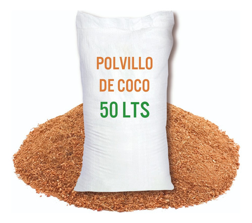 Polvillo De Coco Saco 50 Litros