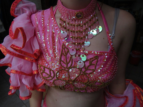 Traje De Danza Latina Salsa