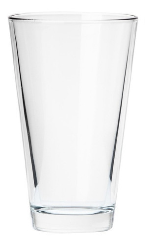 Conic Juego De 6 Vasos De Vidrio De 330 Ml. Color Transparente