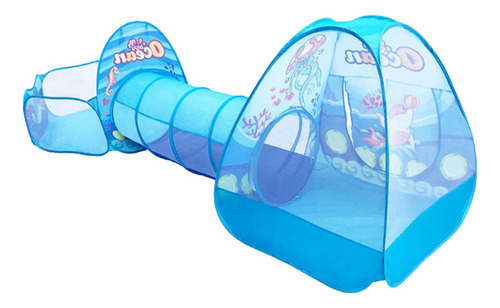 Carpa De Juego Portátil Plegable 3 En 1 Para Niños [bu