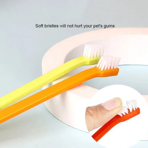 Cepillo De Dientes Para Gatos Perros Mascota Suave Higiene