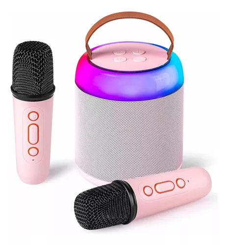 Microfono karaoke bluetooth con parlante de niña - ROSA Tecnología Parlantes