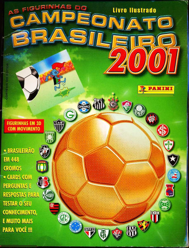 Álbum Campeonato Brasileiro 2001 - Scaner