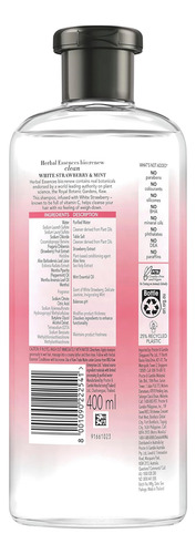 Herbal Essences Bio:renew Clean ChampĂș De Fresa Blanca Y Men