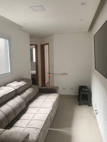 Imagem 2 de 14 de Cobertura Com 2 Dormitórios À Venda, 49 M² Por R$ 345.000,00 - Jardim Do Estádio - Santo André/sp - Co1340