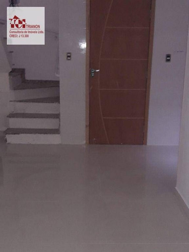 Imagem 9 de 15 de Cobertura Com 2 Dormitórios À Venda, 84 M² Por R$ 375.000,00 - Jardim Stella - Santo André/sp - Co1065