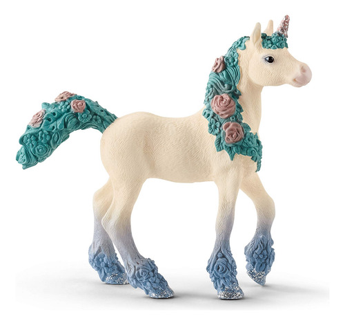 Potro De Unicornio De Flor De Schleich (70591)