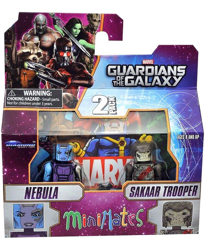 2-pack Marvel Minimates Series 57 Nebulosa Y Soldado De