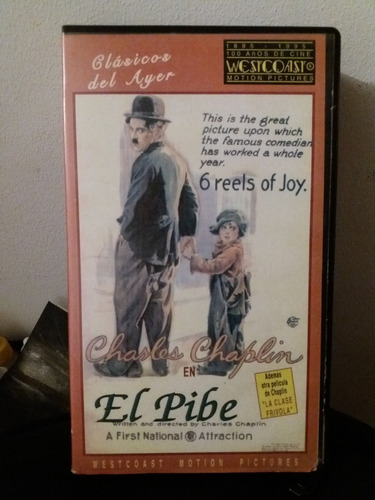 Vhs Peliculas Chaplin El Pibe (the Kid) Y La Clase Frívola