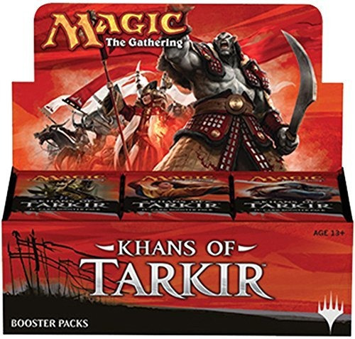 Caja De Refuerzo Khans Of Tarkir De Magic: The Gathering