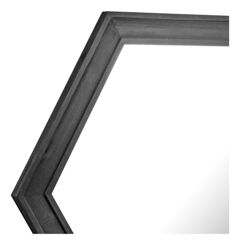 Stonebriar Espejo De Pared Hexagonal Decorativo De 24