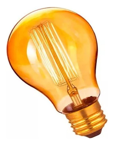 Lámpara Filamento Vintage Dimerizable Antique 25w A60 Gold