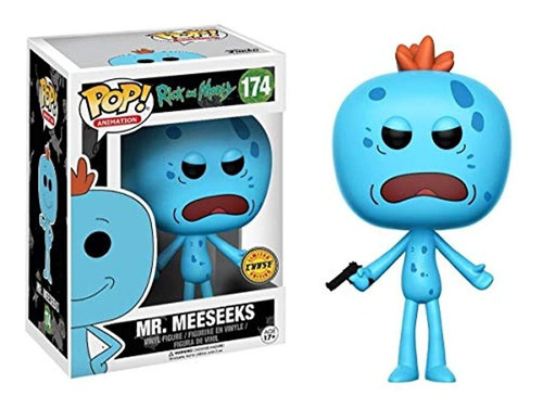 ¡figura Mr. Meeseeks Pop De Rick Y Morty!