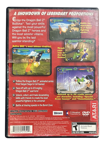 Dragón Ball Z Budokai Ps2 (pulido) (Usado)