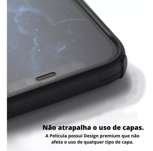 Película De Vidro 3d Para iPhone Apple Todos Os Modelos
