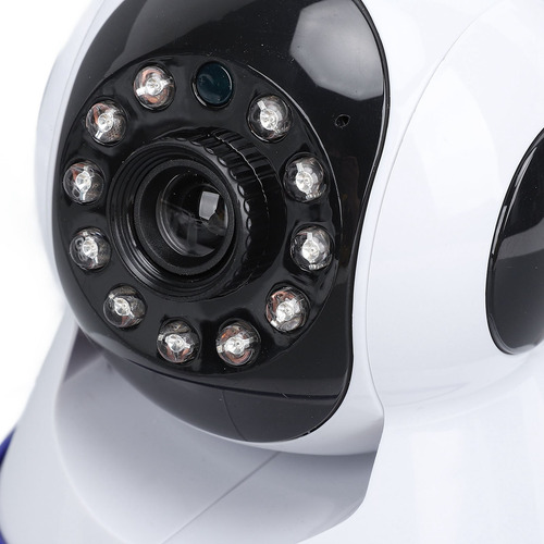 Cámara De Seguridad Inalámbrica Con Vídeo Panorámico E Incli