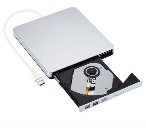 Imagen 2 de 5 de Universal Externo Usb Dvd Rw Cd Escritor Quemador Lector Rep