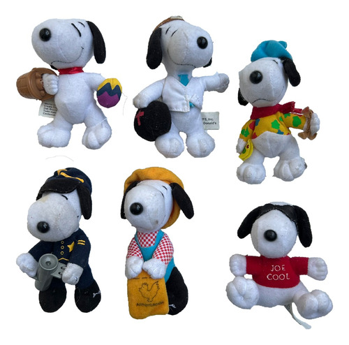 Muñecos Snoopy Macdonals Lote X6