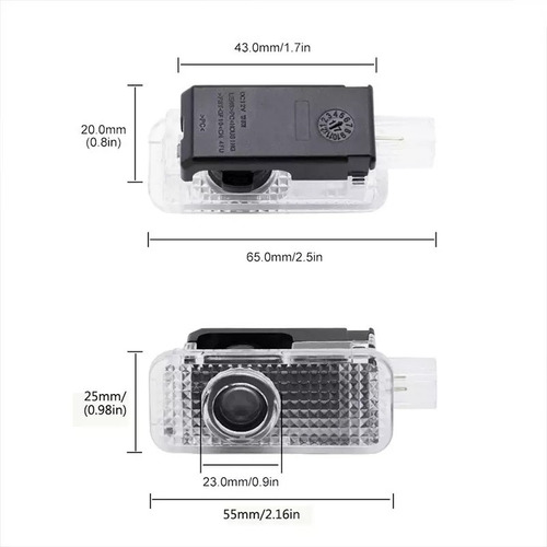 ` Luz Cortesía Bienvenida For Audi A1 A3 A4 A5 A6 Q3 Q5 Q7