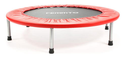 Imagen 2 de 4 de Mini Trampolin Cama Elastica Rojo - 1 Mts Profesional