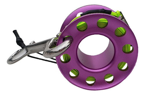 Carrete Con Cable De Seguridad Accesorios De Equipo Púrpura