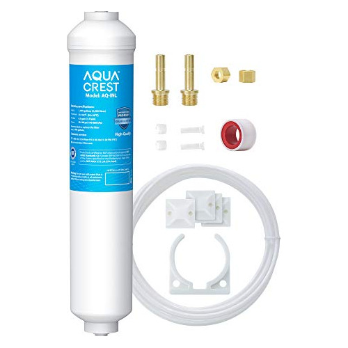 Aquacrest Filtro De Agua En Linea Para Refrigerador Con Acce