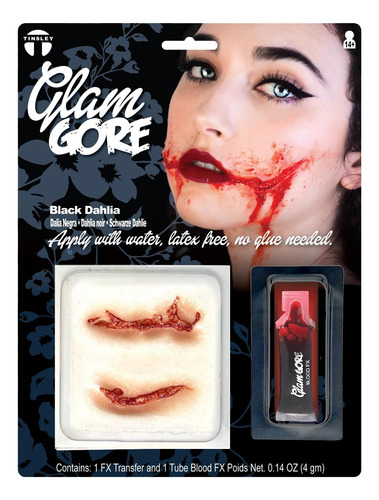 Black Dahlia - Glam Gore Fx Transferencia Por Tinsley Transf