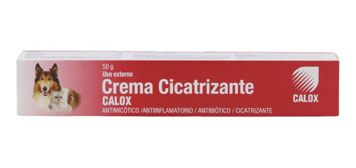 Calox Crema Cicatrizante 50gr Antimicótico Antiflamatorio 