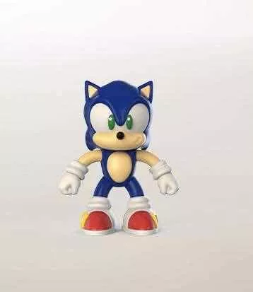 Boneco Sonic The Hedgehog 10cm Coleção Habibs