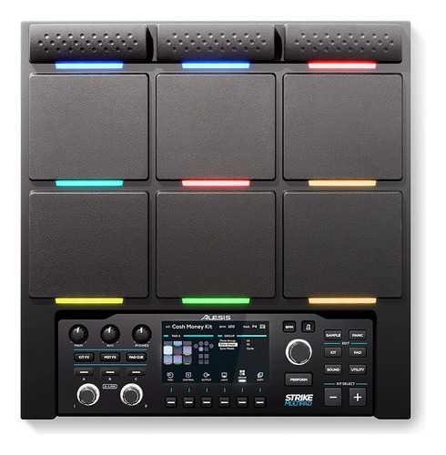 Kit Alesis Strike MultiPad Strikempad Com Suporte