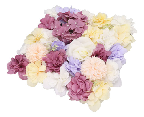 Paneles Artificiales Con Rosas De Seda Para Pared De Flores,