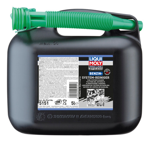 Liquido Lavador De Inyectores Para Boya 5 L Liqui Moly