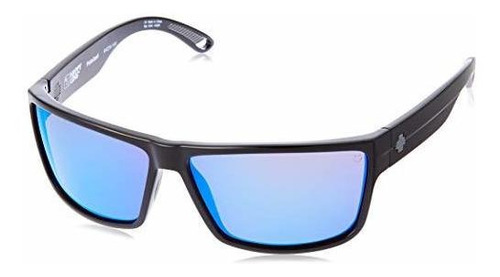 Gafas De Sol Planas Spy Optic Rocky, Negro / Feliz Bronce Po