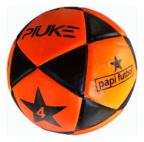Pelota De Futbol N4 Balon Cuero Sintetico Vulcanizada Juego
