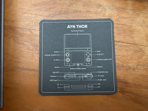 Game Console Ayn Thor Max, 16 Gb Ram, 1tb Ssd, Qualcomm (Novo com